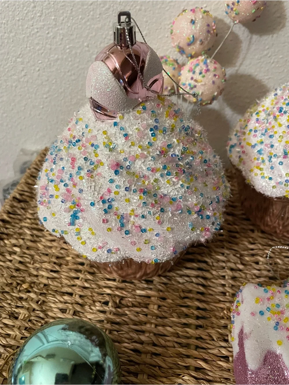 Cupcake Icecream Sweets Ornaments